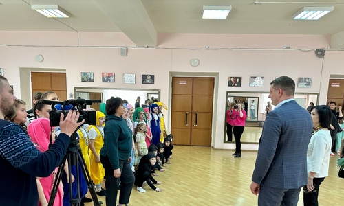 Денис Олегович поблагодарил руководителя Рожковскую Наталию Борисовну